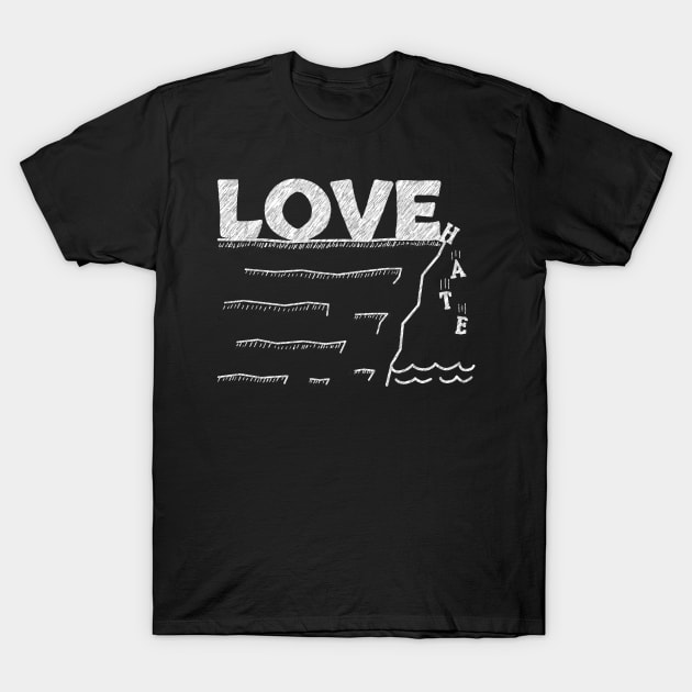 Love Defeats Hate T-Shirt by donovanh